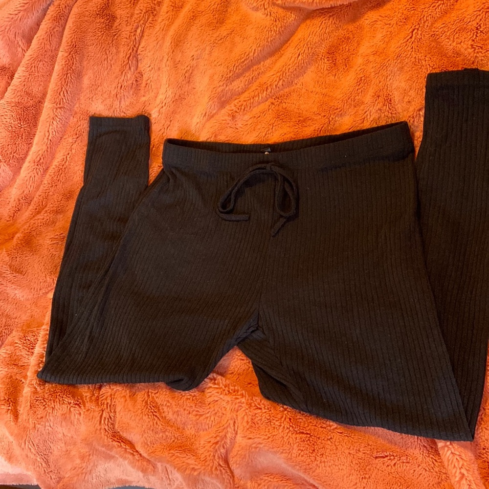 Shein Curve size 1XL plus size black sweats